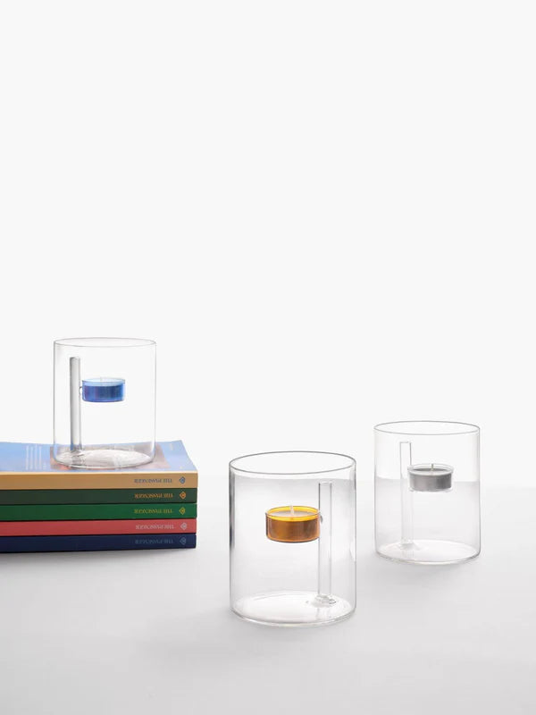 Ichendorf Milano – Ichendorf - Iris Portacandele Tealight 1 blu