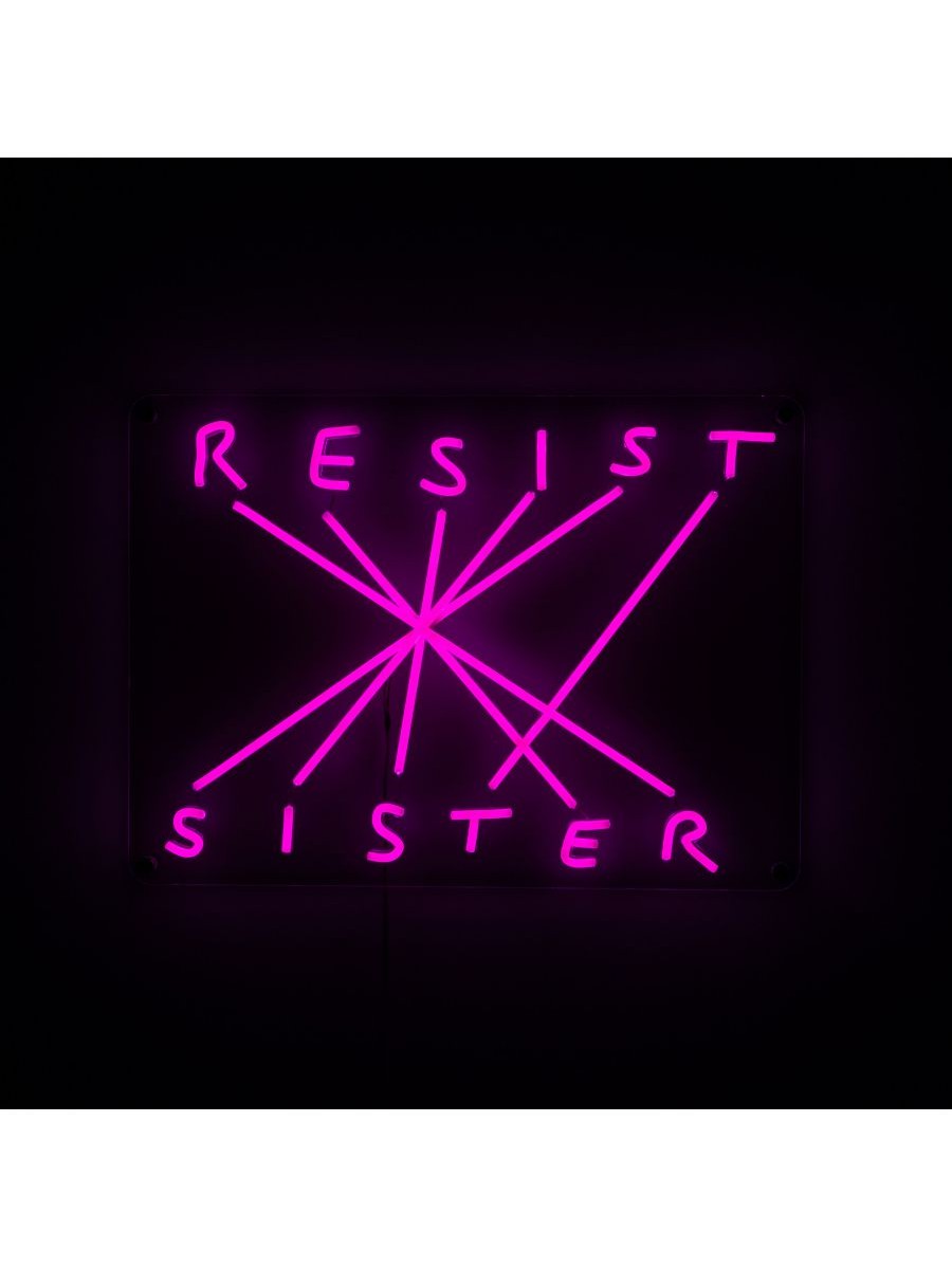 Seletti - Resist Sister - Lampada led da parete
