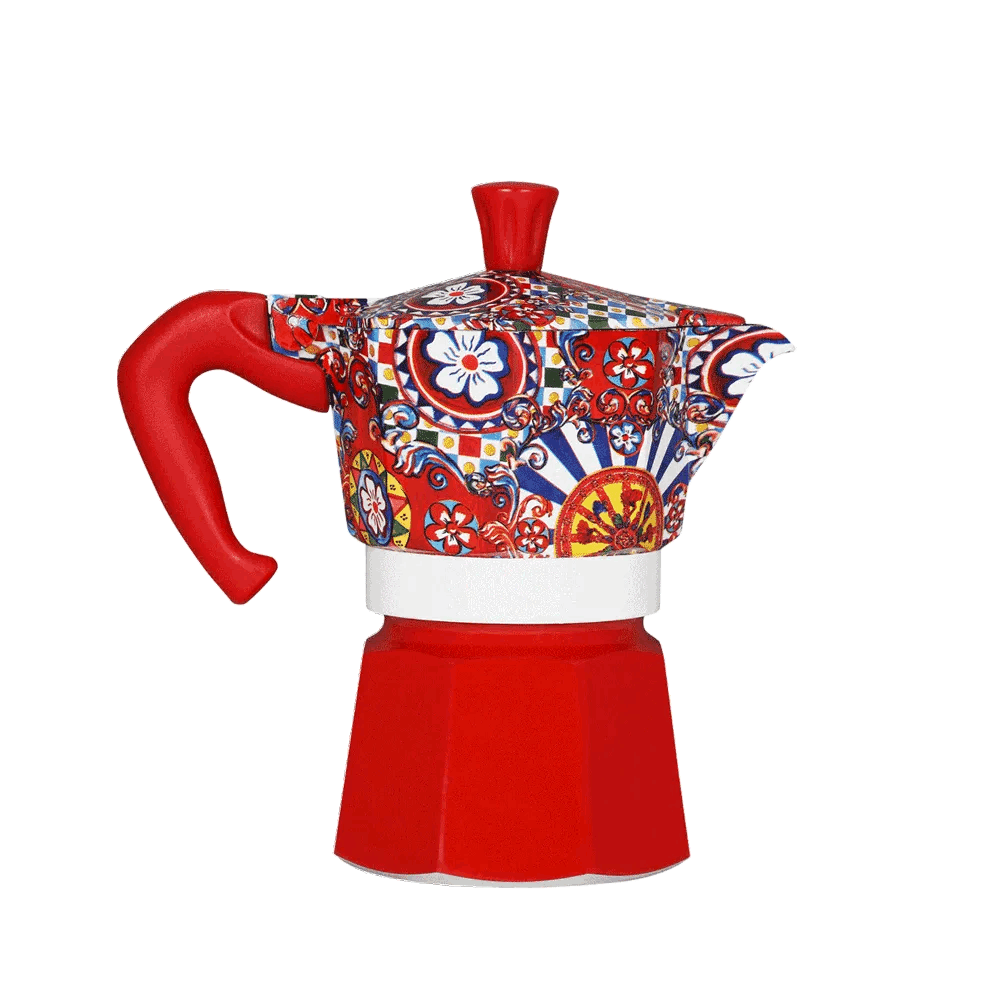 Bialetti - Moka Express Carretto Siciliano 6 Tazze