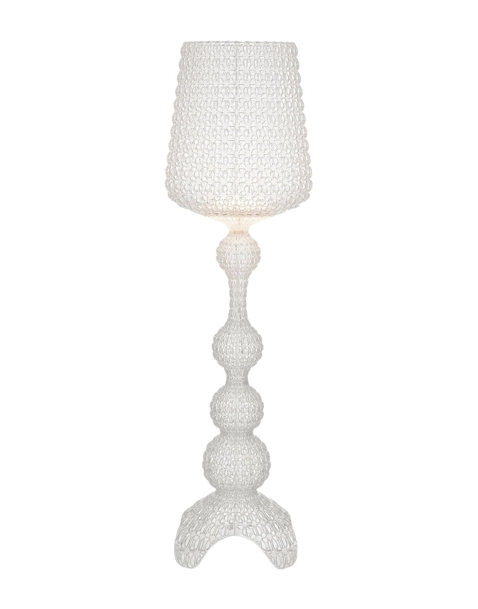 Kartell Kabuki Lampada da Terra Trasparente LED H 166 cm
