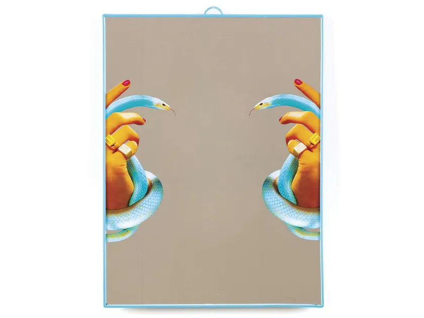 Seletti - Specchio grande Hands with Snakes