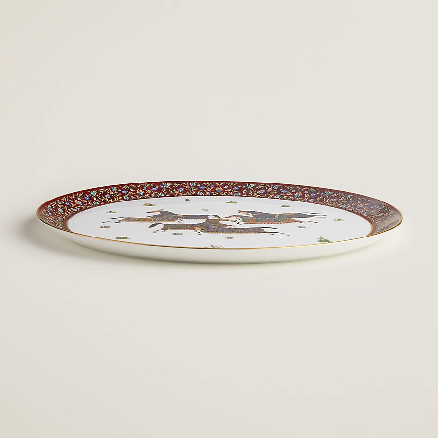 Hermès - Cheval d’Orient - Piatto Rotondo n°1,