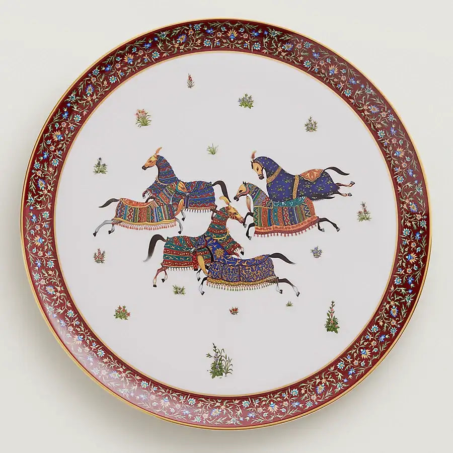 Hermès - Cheval d’Orient - Piatto Rotondo n°1,