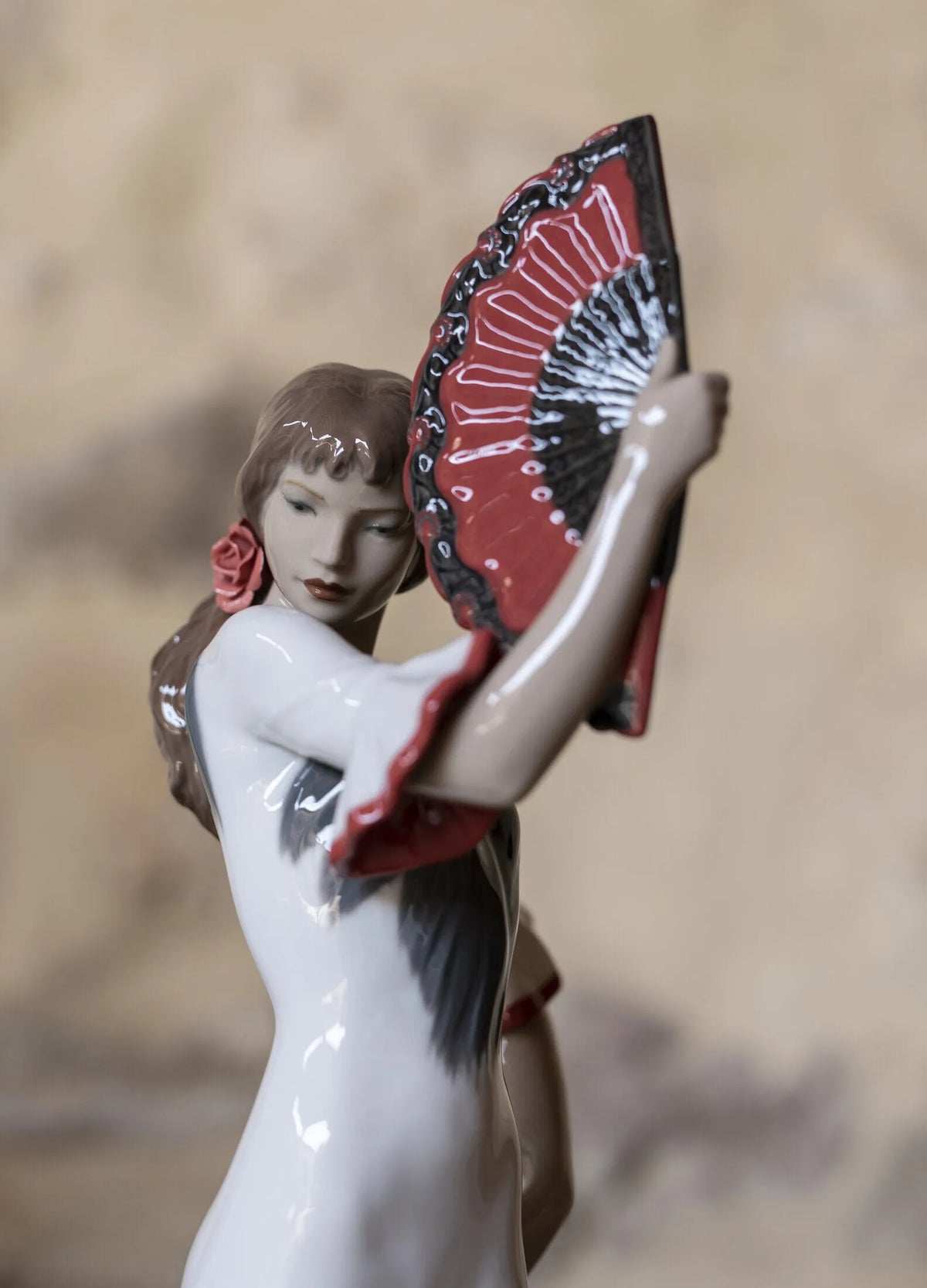 Lladró - Donna Flamenco - Anima e Passione - Ed. 60° Anniversario - Rosso