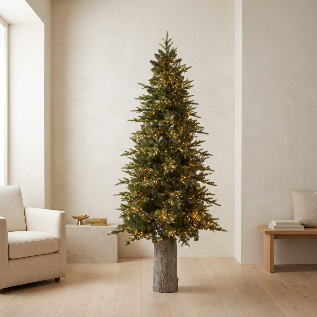 EDG Enzo De Gasperi – Albero di Natale Pino Luxury New 210 cm con 3000 LED