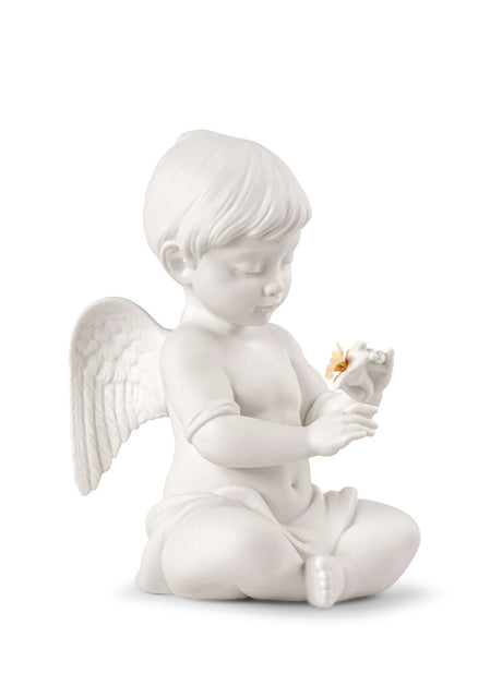 LLADRÓ – Lladro' - Scultura Angelo con fiore