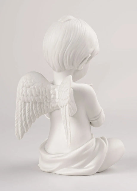 LLADRÓ – Lladro' - Scultura Angelo con fiore