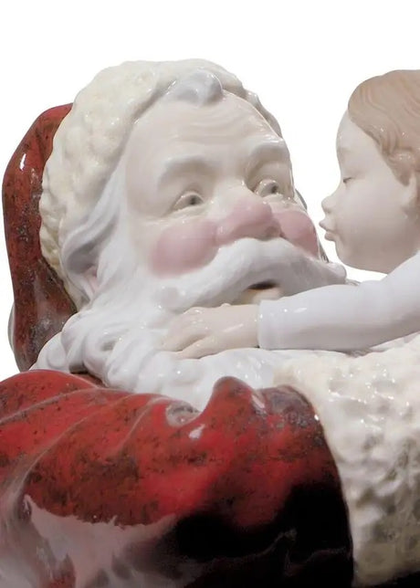 Lladró - Babbo Natale Sono stato buona! Figurina - Ed.Limitata