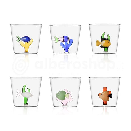 Ichendorf Milano – Ichendorf - Marine Garden Bicchiere Tumbler 35 Cl Set 6 Pz Colori Assortiti