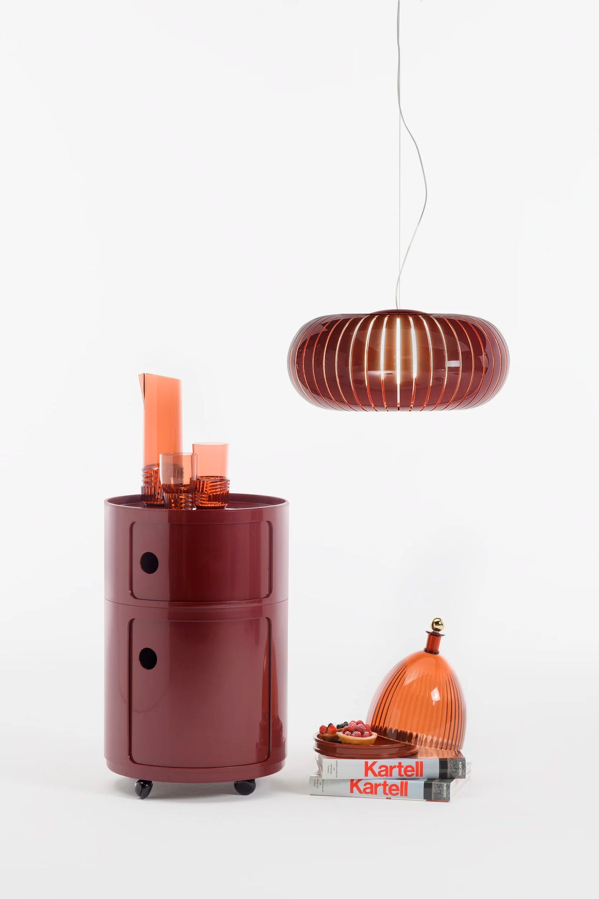 kartell - La Coupole - Centrotavola - Verde/Verde