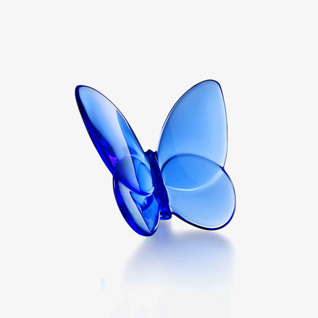 Baccarat – Lucky Butterfly – Farfalla Portafortuna in Cristallo Blu