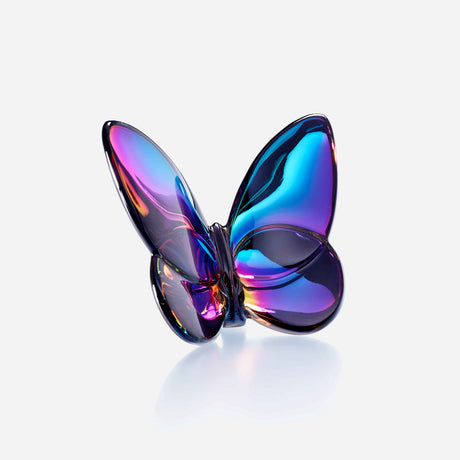 Baccarat – Lucky Butterfly – Farfalla Portafortuna in Cristallo Blu Scarabeo