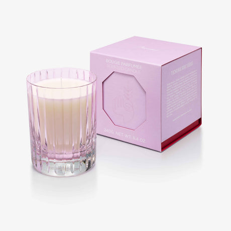 Baccarat - Candela profumata 4 Elements Tendre Bruyère - Cristallo Rosa chiaro
