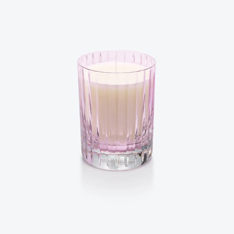 Baccarat - Candela profumata 4 Elements Tendre Bruyère - Cristallo Rosa chiaro