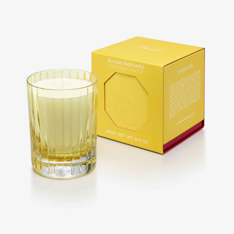 Baccarat - Candela profumata 4 Elements Soleil D'Or - Cristallo Giallo