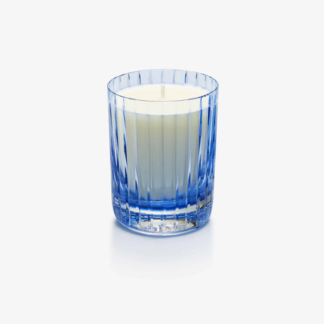 Baccarat - Candela profumata 4 Elements Ivresse Des Cimes - Cristallo Blu chiaro