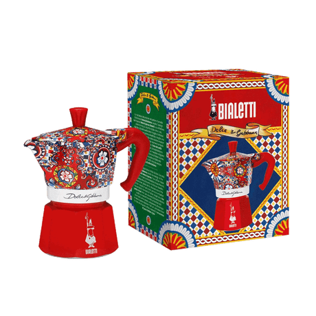 Bialetti - Moka Express Carretto Siciliano 3 Tazze