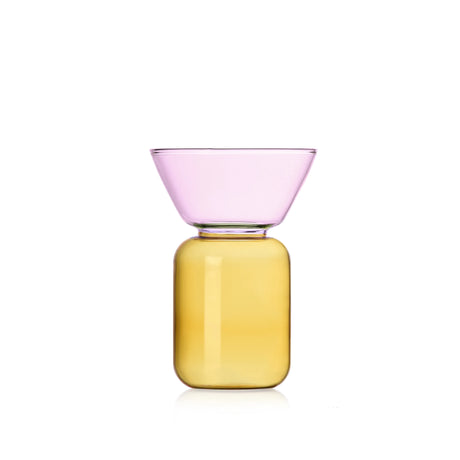 Ichendorf Milano – Ichendorf - Gelee - Vaso giallo/rosa piccolo