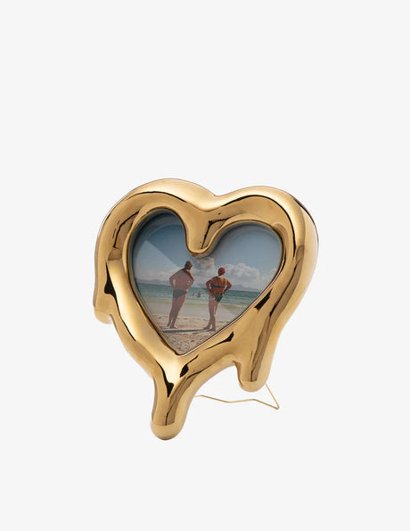 Seletti - Melted Heart - Specchio/Cornice Oro