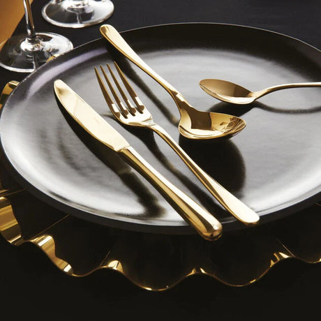 Sambonet - Taste Servizio tavola PVD oro 24 posate set 6 persone