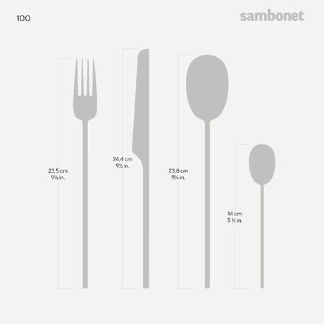 Sambonet – 100 - Servizio tavola 24 posate