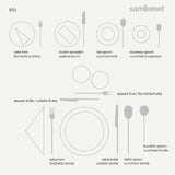 Sambonet – 100 - Servizio tavola 24 posate