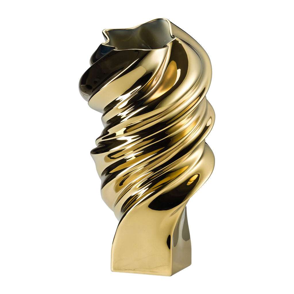 Rosenthal - Squall Gold Titanisiert - Vaso