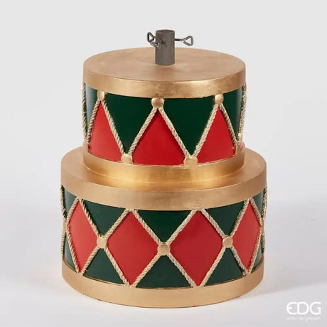 EDG - Base Tamburo Albero di Natale H49cm D45cm