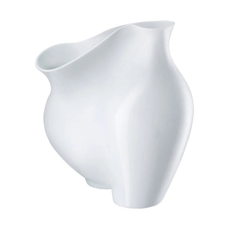Rosenthal La Chute Weiss - Vaso in Porcellana Bianca | Design Scultura
