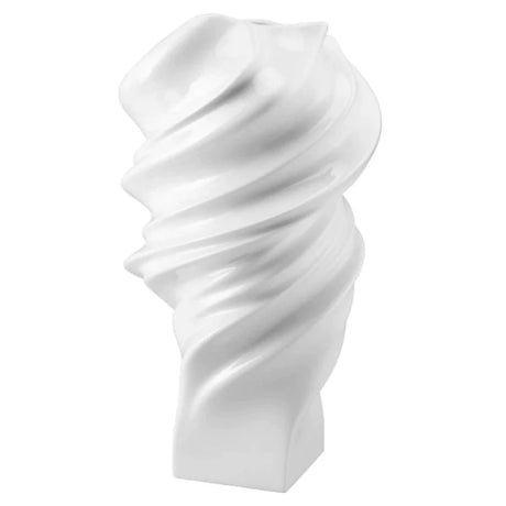 Rosenthal Squall Bianco Matt - Vaso in Porcellana 32 cm | Design Cédric Ragot