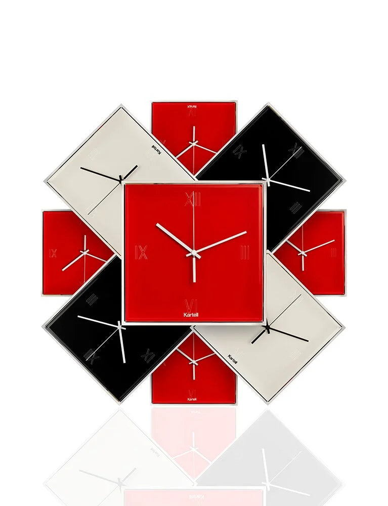 Kartell Tic&Tac - Orologio da Parete Design Philippe Starck - Nero