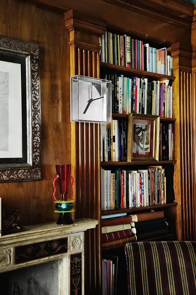 Kartell - Tic&tac - Orologio da parete - Philippe Starck - colore nero
