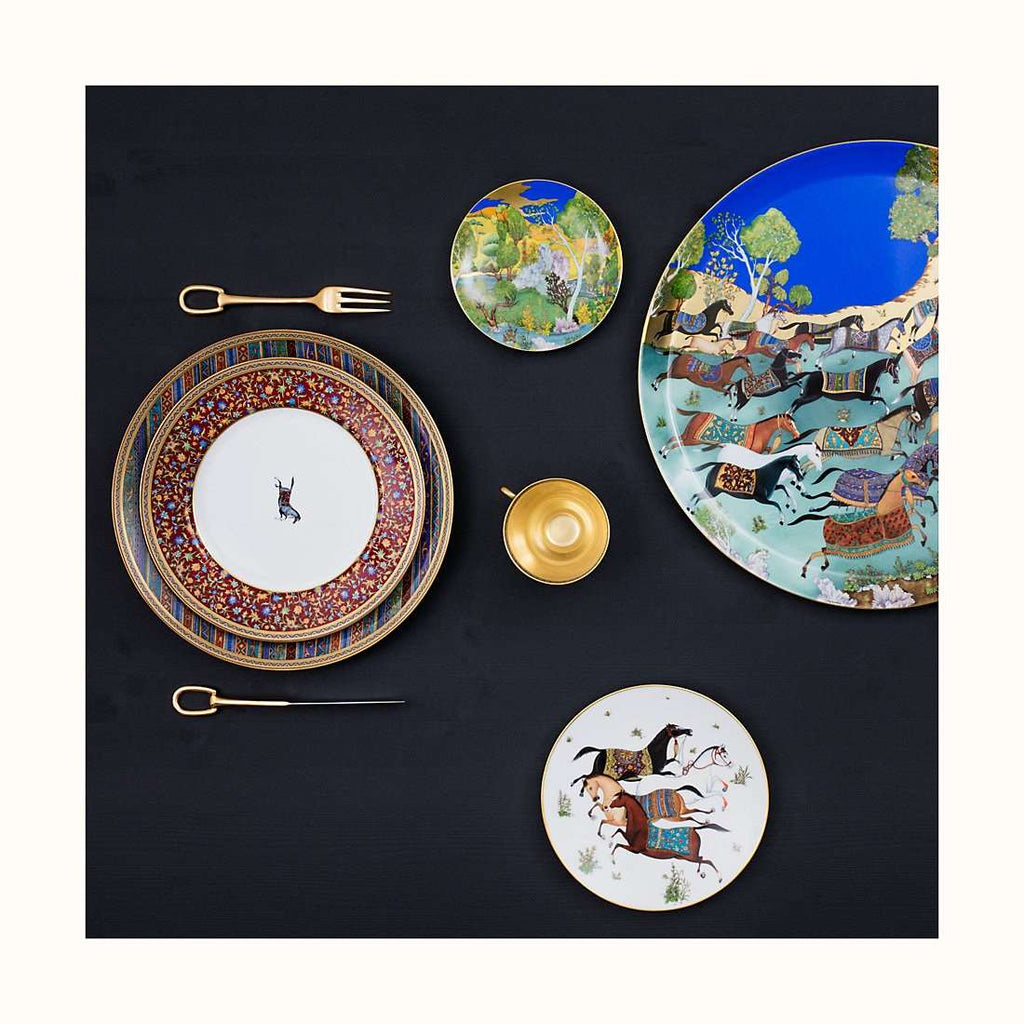 Hermès - Cheval d’Orient - Piatto da torta
