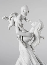 Lladró - Madre Il mio bellissimo bebè. Bianco mate