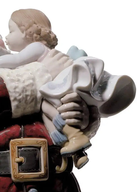Lladró - Babbo Natale Sono stato buona! Figurina - Ed.Limitata