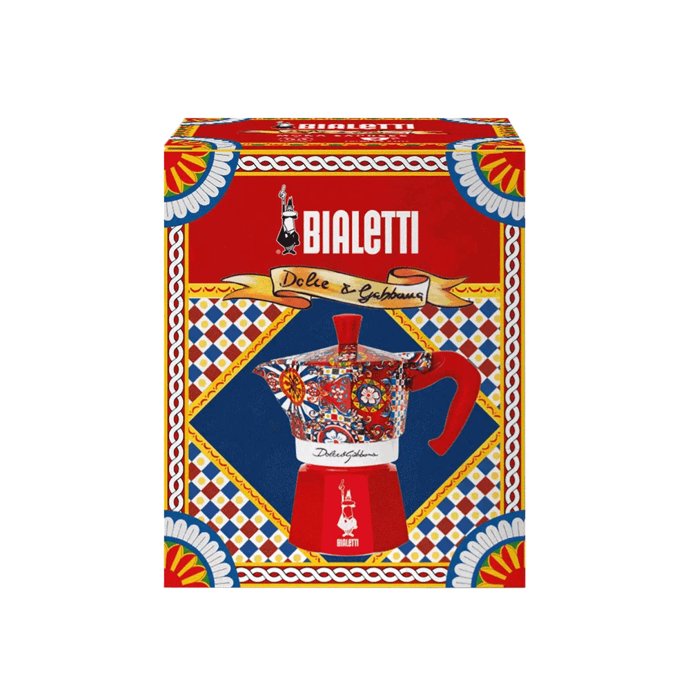 Bialetti - Moka Express Carretto Siciliano 3 Tazze