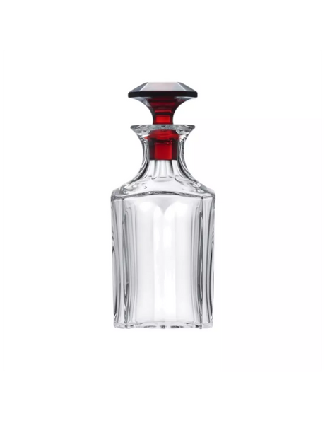Baccarat - Decanter per whisky Harmonie tappo rosso