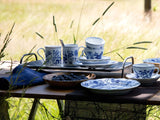 HUTSCHENREUTHER - Blau Zwiebelmuster Zuppiera - Ovale - Ø 37,0 cm - h 25,6 cm - 3,500 l, Porcellana Blu