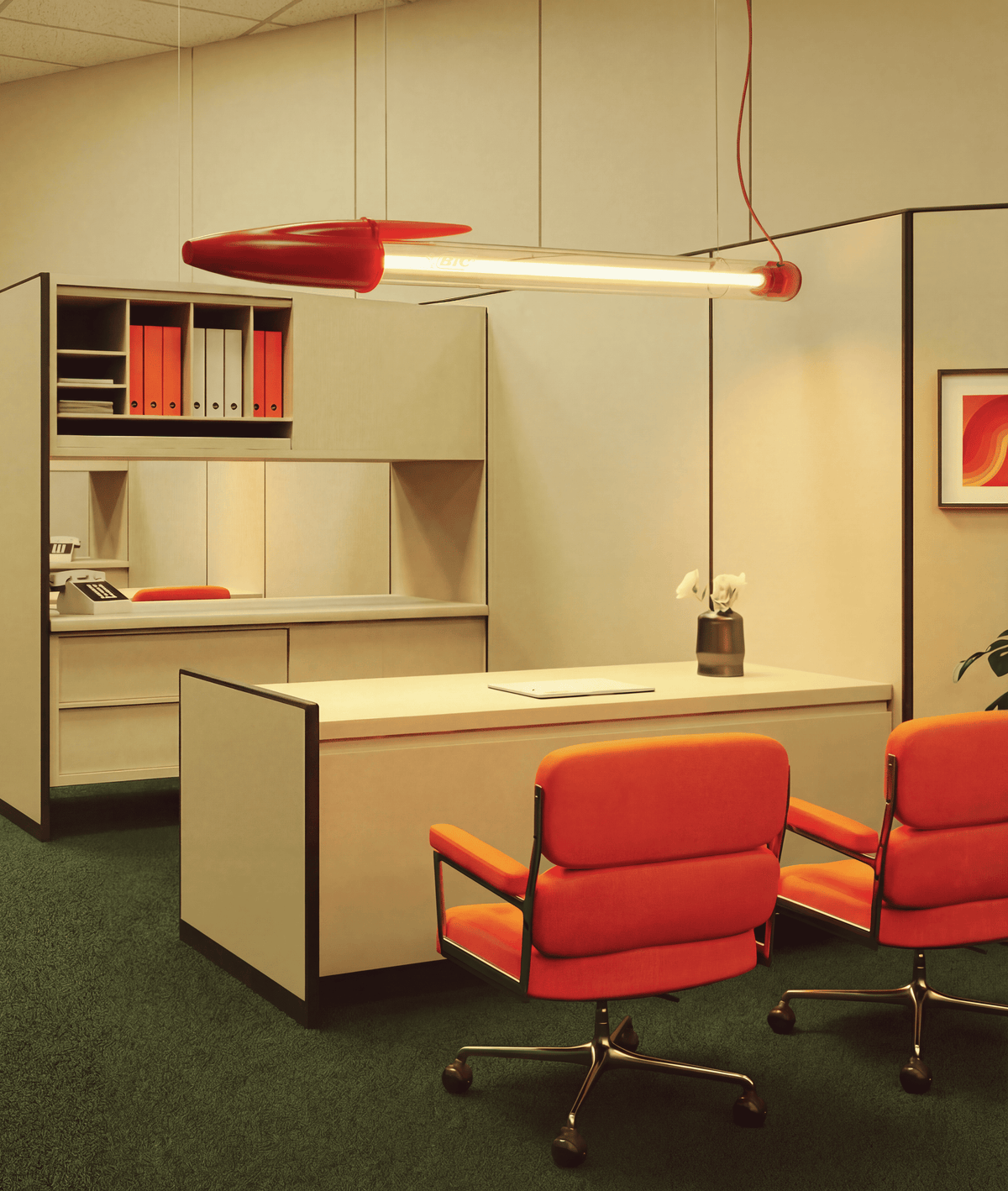 Seletti BIC© Lamp – Lampada LED trasparente/nero | Design Contemporaneo