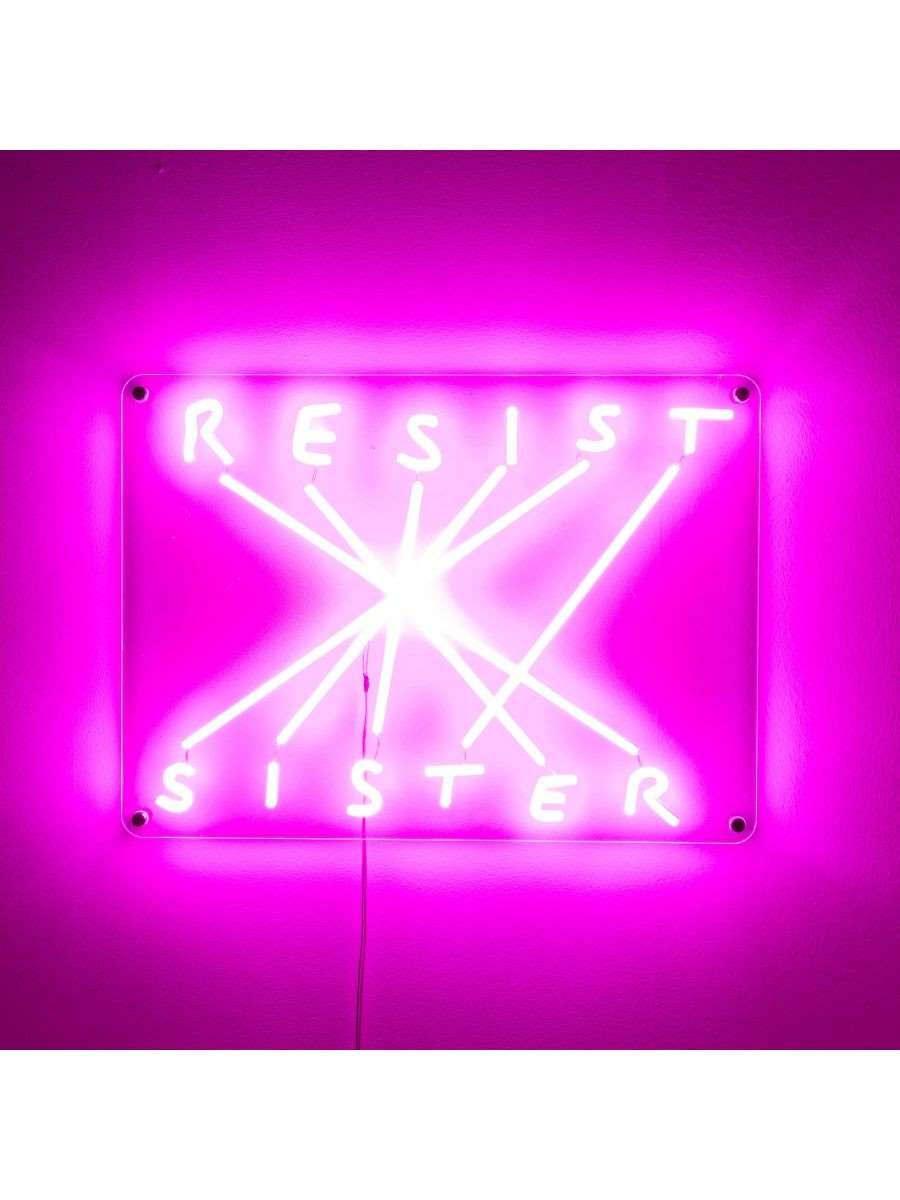 Seletti - Lampada led  a parete Resist Sister
