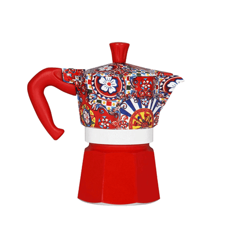 Bialetti - Moka Express Carretto Siciliano 6 Tazze