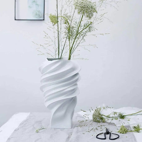 Rosenthal - Squall - Vaso bianco smaltato