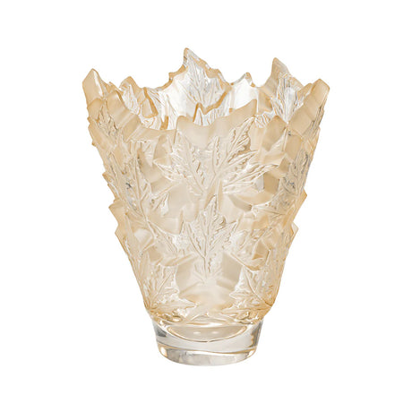 Lalique - Vaso Champs-Élysées gold luster Cristallo