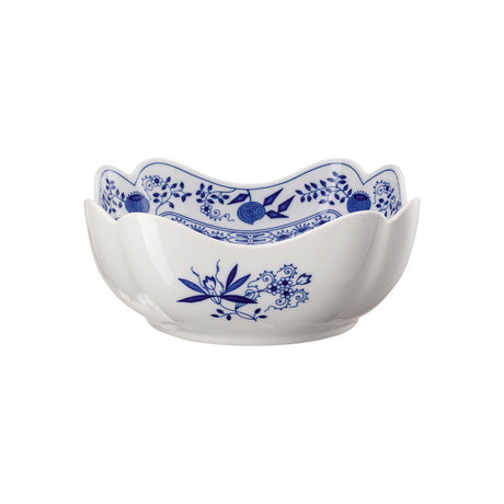 HUTSCHENREUTHER - Blau Zwiebelmuster Insalatiera rettangolare 24 cm - Porcellana Blu