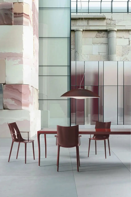 Kartell - ALBERT Tavolo 280X100  - Bordeaux