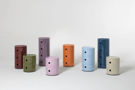 Kartell - Componibili 3 Elementi New Colors - Bordeaux