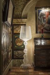 kartell - Lampada da Terra - Kabuky colore bianco