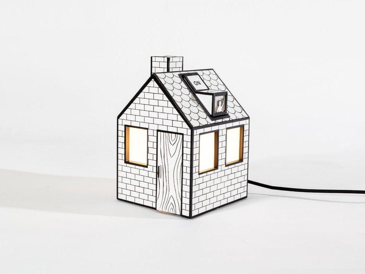 Seletti On-Off Lampada da Tavolo – Design Tomas Schats