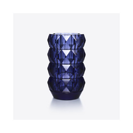 Baccarat - Louxor Midnight Vaso in Cristallo Blu 23 cm