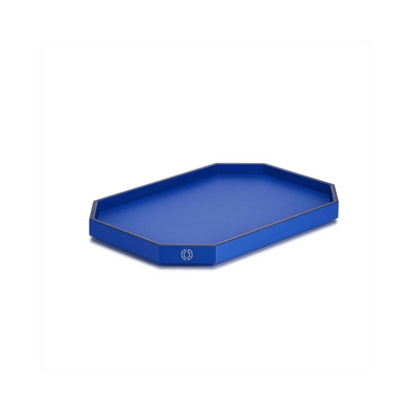 Baccarat - Vassoio Octogone S Blu